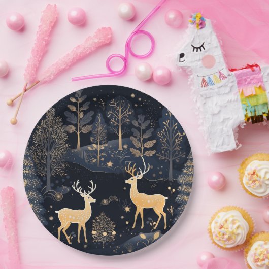 Paper Plate-Christmas Tableware Pappteller (Party)