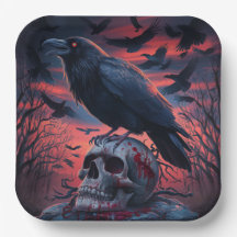 Paper Plate Crow Serie 2 02