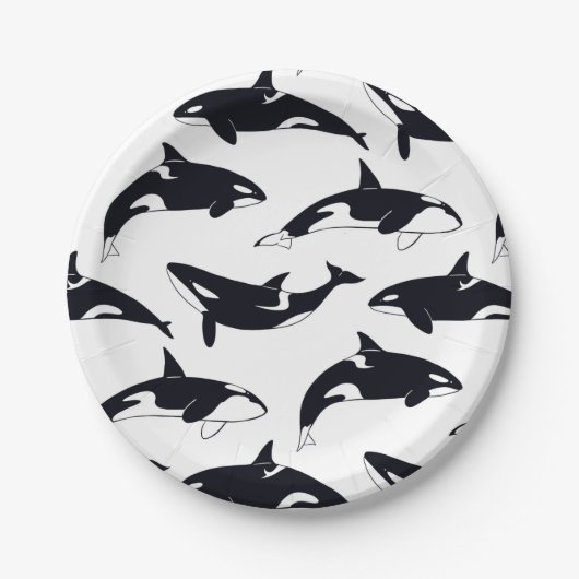 paper plate orca pappteller (Vorderseite)