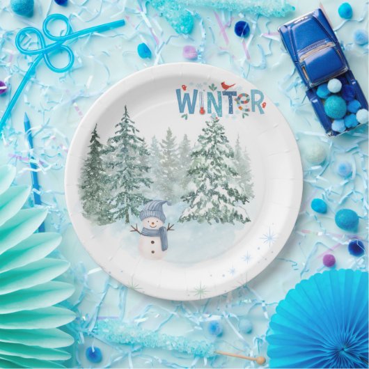 Paper plate pappteller (Party)