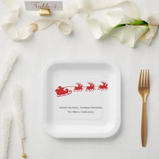 Paper Plate Pappteller (Hochzeit)