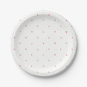 Paper Plates 17,8 cm - Pink Dots Pappteller (Vorderseite)