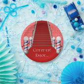 Paper Plates Barbershop Pappteller (Party)