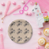 Paper plates for Kids dirt bike Party Pappteller (Party)