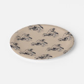 Paper plates for Kids dirt bike Party Pappteller (Schrägansicht)