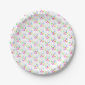 Paper Plates, Happy Birthday Paper Plates Confetti Pappteller (Vorderseite)