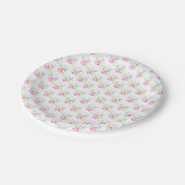 Paper Plates, Happy Birthday Paper Plates Confetti Pappteller (Schrägansicht)