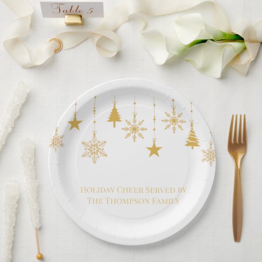 Paper Plates – Holiday Celebration Tableware Pappteller (Hochzeit)