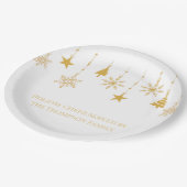 Paper Plates – Holiday Celebration Tableware Pappteller (Schrägansicht)