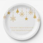 Paper Plates – Holiday Celebration Tableware Pappteller (Vorderseite)