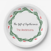 Paper Plates – Holiday Party Dining Essentials Pappteller (Vorderseite)