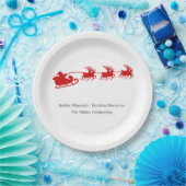 Paper Plates – Holiday Party Table Décor Pappteller (Party)