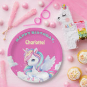 Paper Plates to a magical birthday party. Pappteller (Party)