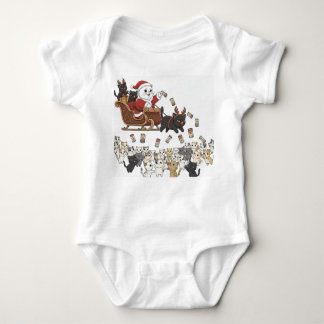 Paper&Pukku Merry Christmas! Baby Strampler