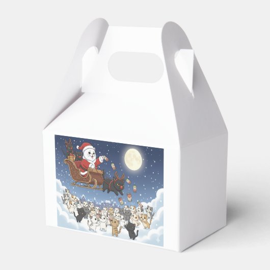 Paper&Pukku Merry Christmas! Geschenkschachtel (Rückseite)