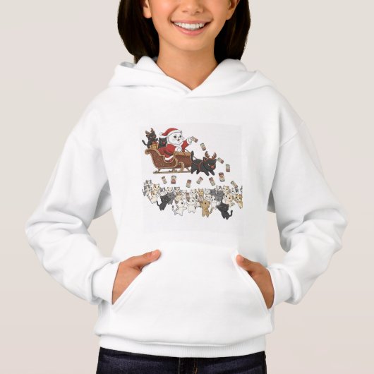 Paper&Pukku Merry Christmas! Hoodie (Vorderseite)