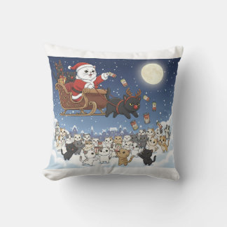 Paper&Pukku Merry Christmas! Throw Pillow Kissen