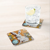 Paper Rabbit Coaster Untersetzer (Vor Ort)