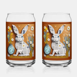 Paper Rabbit Soda Glass Dosenglas