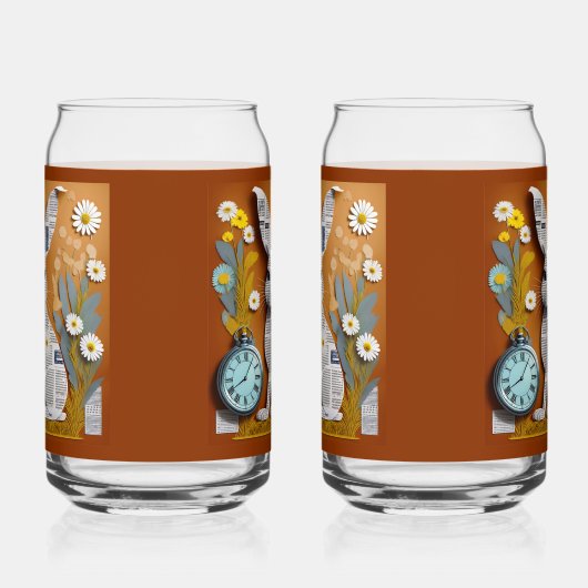 Paper Rabbit Soda Glass Dosenglas (Rechts)