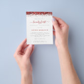 PAPER Red Glitter Flyer (Gruppe)
