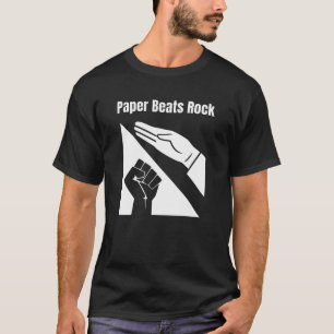 Paper schlägt Rock T-Shirt
