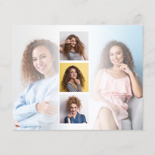 PAPER Script 6 Foto Abschluss Liebe Danke Flyer (Hinten)