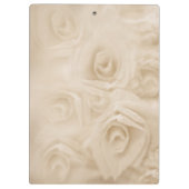 Paper Sepia-Rose Klemmbrett (Rückseite)