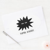 Paper Street Starface Aufkleber Oval (Umschlag)