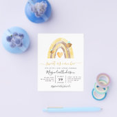 PAPER Sweet as Can Bee Baby Shower Einladung Flyer (Einzeln)
