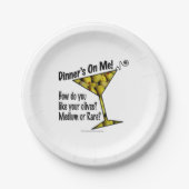 PAPER TELLER Dinner! Oliven? Mittel oder selten? (Vorderseite)