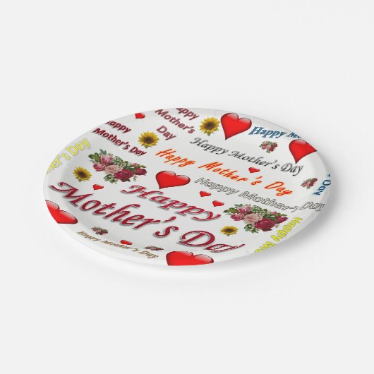 Paper Teller glücklich Muttertag (Schrägansicht)