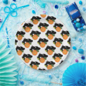 Paper Tellers 9"/Black Cat und Pumpkin Pappteller (Party)