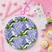 Paper Tellers-Blue Hydrangeas Pappteller (Party)