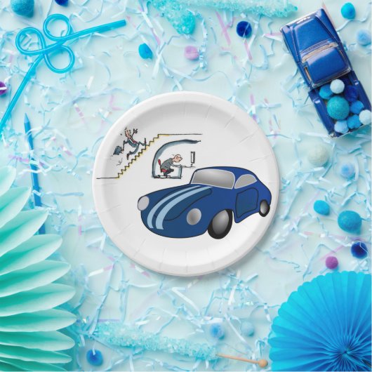 Paper Tellers Car Salesman Pappteller (Party)