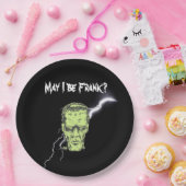 Paper Tellers, darf ich Frank sein, Frankenstein Pappteller (Party)