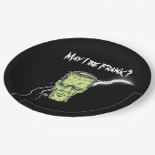 Paper Tellers, darf ich Frank sein, Frankenstein Pappteller (Schrägansicht)