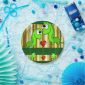 Paper Tellers Dinosaur Pappteller (Party)