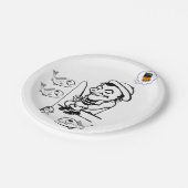 Paper Tellers Fisherman Pappteller (Schrägansicht)