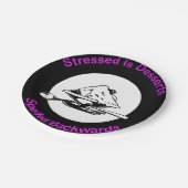 Paper Tellers Funny Desserts Geburtstagskuchen Pappteller (Schrägansicht)