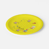 Paper Tellers, Happy Birthday Dezember 2022 Pappteller (Schrägansicht)