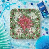 Paper Tellers - Jesus ist der Grund Pappteller (Party)