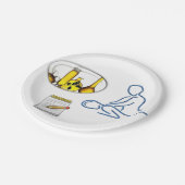 Paper Tellers Massuese Pappteller (Schrägansicht)