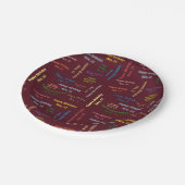 Paper Tellers November, 11 Geburtstag Pappteller (Schrägansicht)