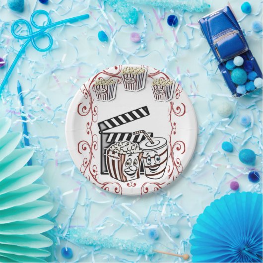 Paper Tellers Popcorn Pappteller (Party)