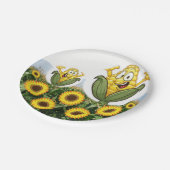 Paper Tellers Popcorn Pappteller (Schrägansicht)