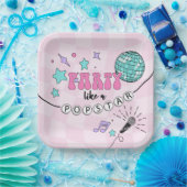 Paper Tellers - PopStar Geburtstag Pappteller (Party)