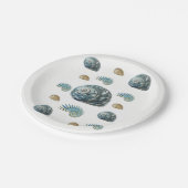 Paper Tellers Seashells Pappteller (Schrägansicht)
