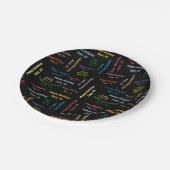 Paper Tellers September, 19 Geburtstag Pappteller (Schrägansicht)