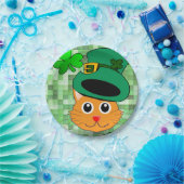 Paper Tellers St. Patrick's Day Cat Pappteller (Party)